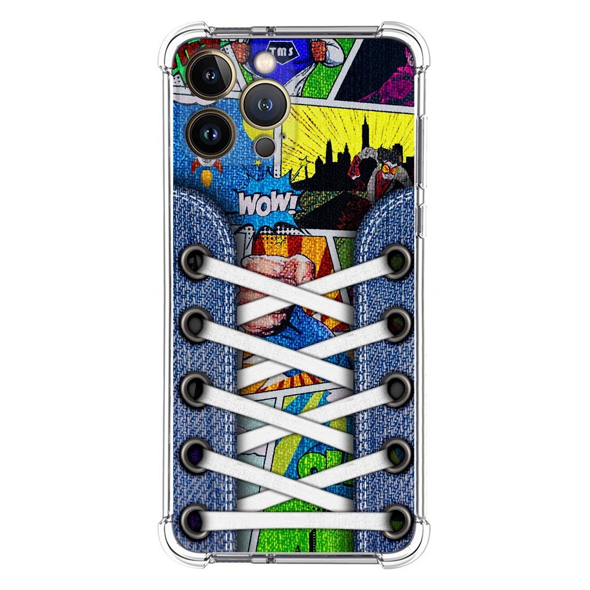 Funda Silicona Antigolpes compatible con Iphone 13 Pro Max (6.7) diseño Zapatillas 14 Dibujos