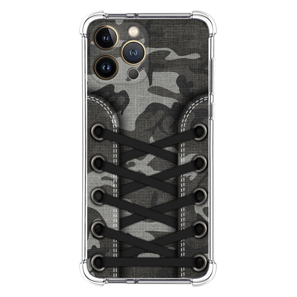 Funda Silicona Antigolpes compatible con Iphone 13 Pro Max (6.7) diseño Zapatillas 15 Dibujos