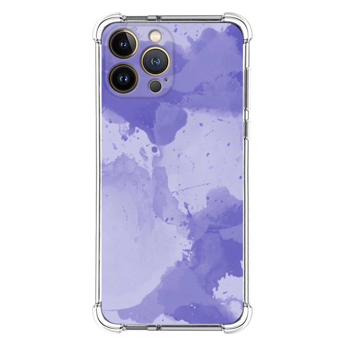 Funda Silicona Antigolpes compatible con Iphone 13 Pro Max (6.7) diseño Acuarela 01 Dibujos