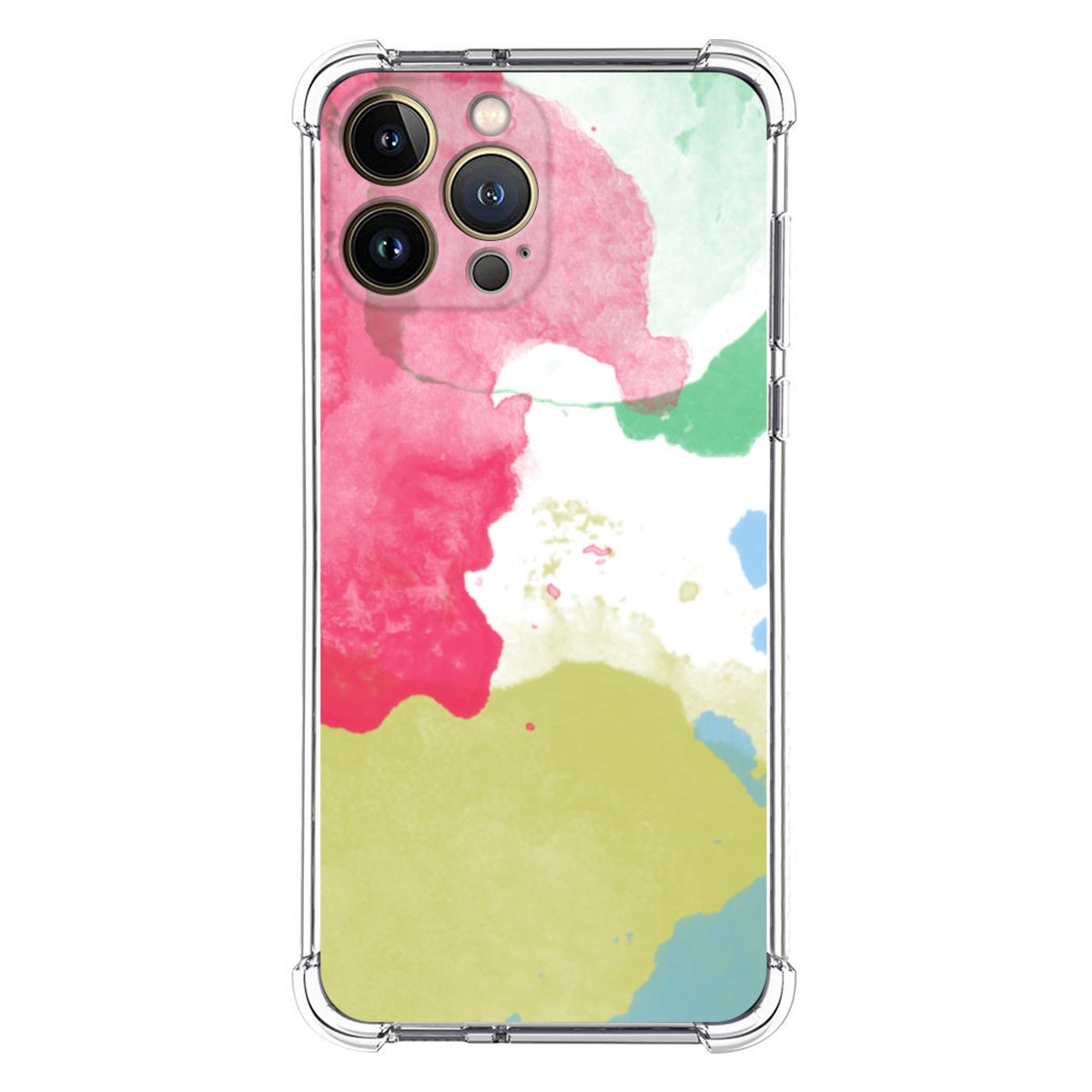 Funda Silicona Antigolpes compatible con Iphone 13 Pro Max (6.7) diseño Acuarela 02 Dibujos