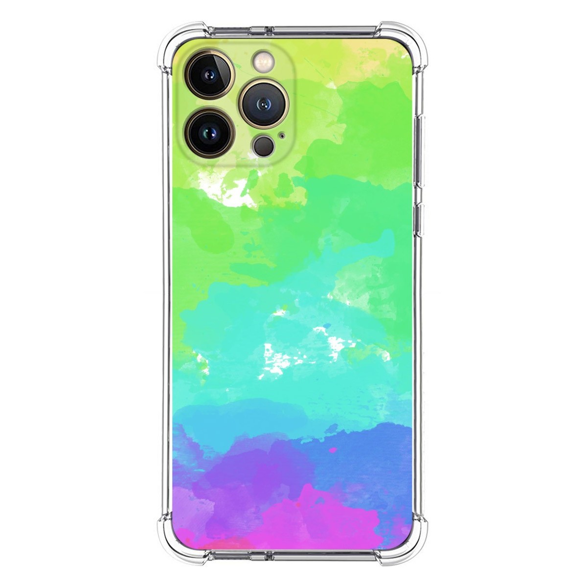 Funda Silicona Antigolpes compatible con Iphone 13 Pro Max (6.7) diseño Acuarela 03 Dibujos