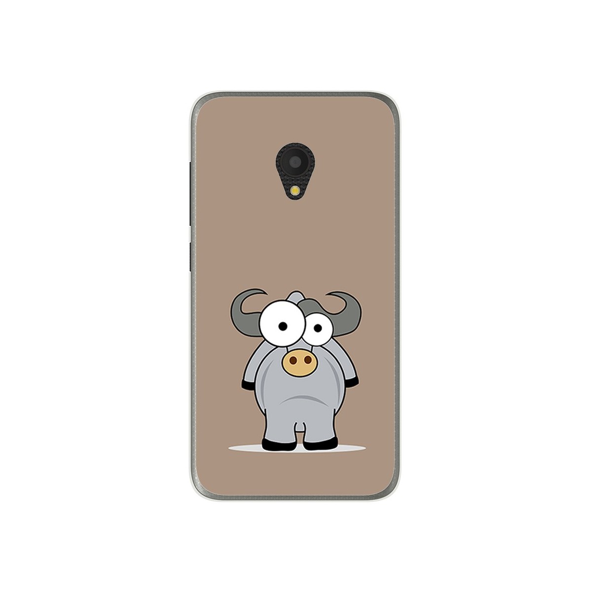 Funda Gel Tpu para Alcatel U5 (4G) / Orange Rise 52 Diseño Toro Dibujos