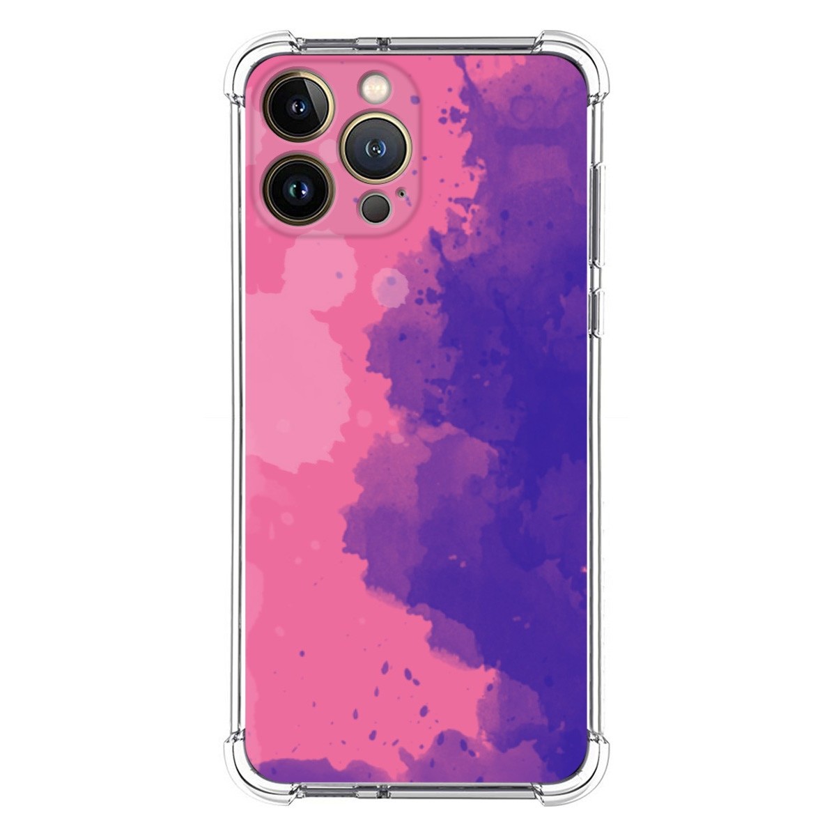 Funda Silicona Antigolpes compatible con Iphone 13 Pro Max (6.7) diseño Acuarela 07 Dibujos
