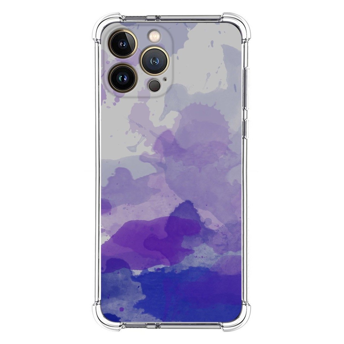 Funda Silicona Antigolpes compatible con Iphone 13 Pro Max (6.7) diseño Acuarela 09 Dibujos