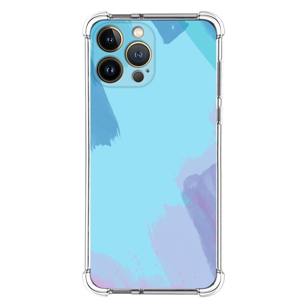 Funda Silicona Antigolpes compatible con Iphone 13 Pro Max (6.7) diseño Acuarela 10 Dibujos