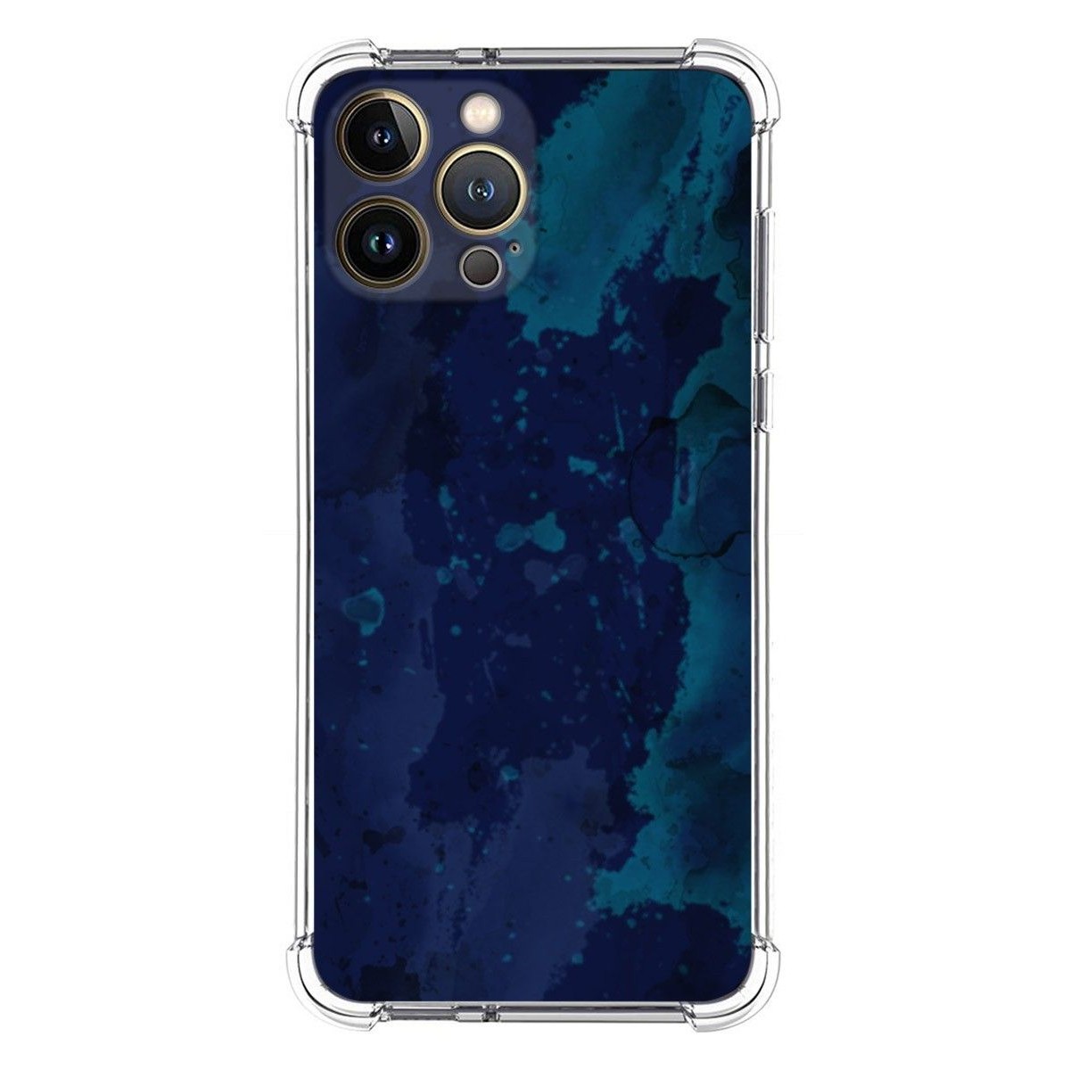 Funda Silicona Antigolpes compatible con Iphone 13 Pro Max (6.7) diseño Acuarela 13 Dibujos