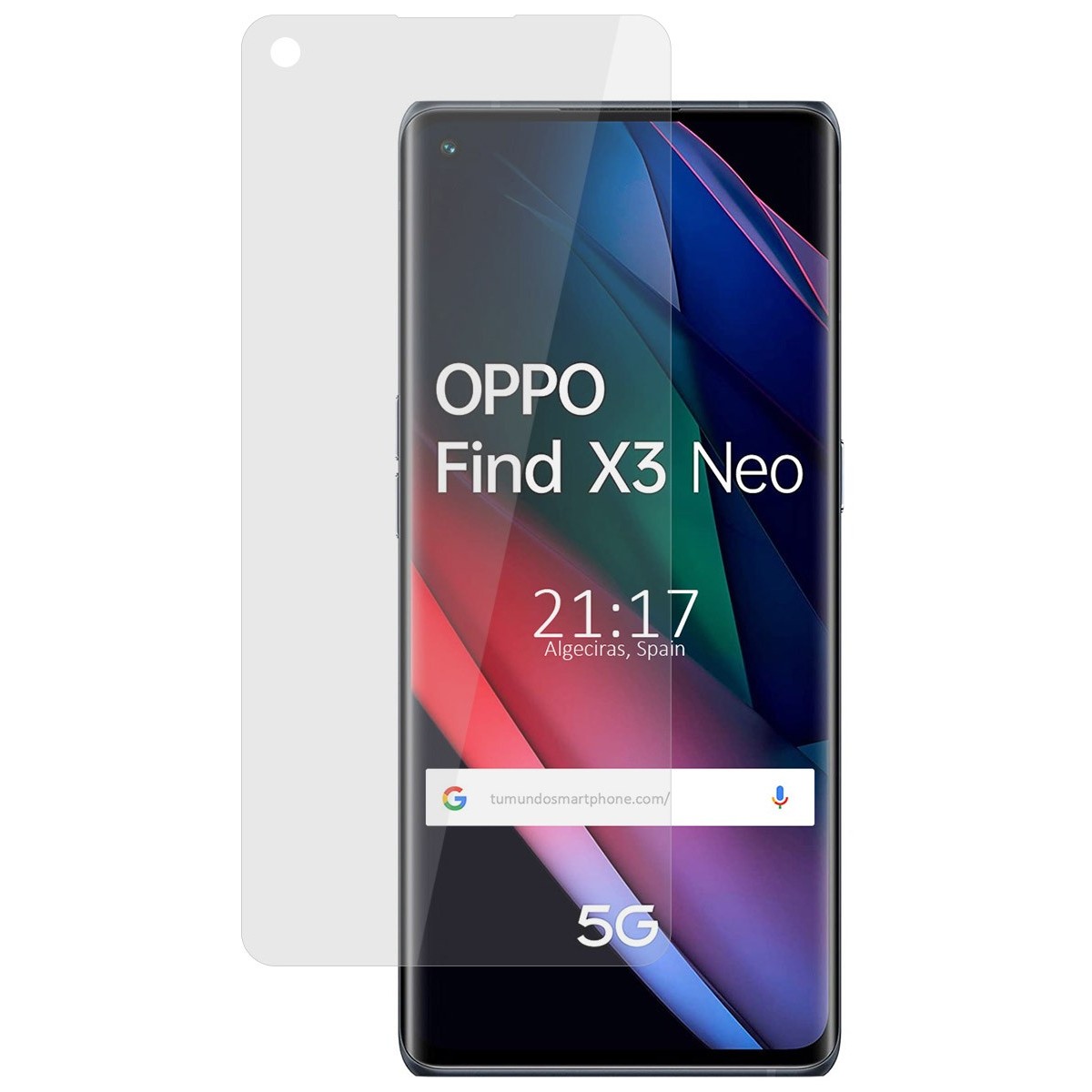 Protector Pantalla Hidrogel Flexible para Oppo Find X3 Neo 5G