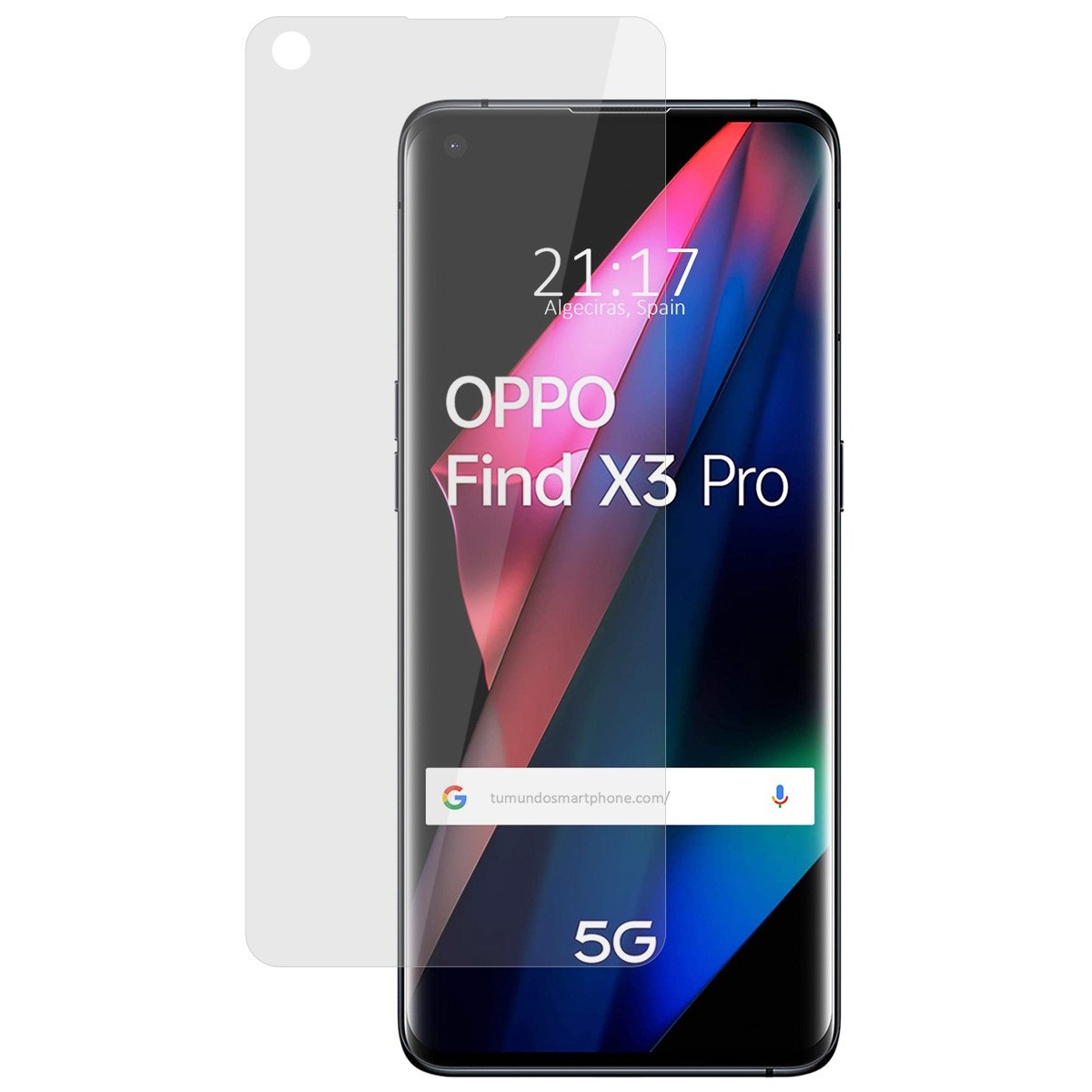 Protector Pantalla Hidrogel Flexible para Oppo Find X3 Pro 5G