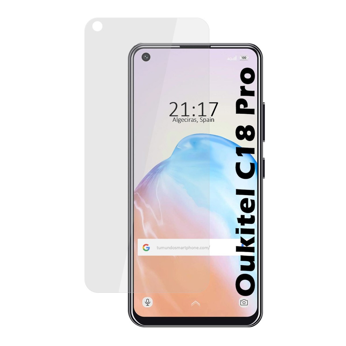 Protector Pantalla Hidrogel Flexible para Oukitel C18 Pro