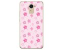 Funda Gel Tpu para Huawei Y7 Diseño Flores Dibujos