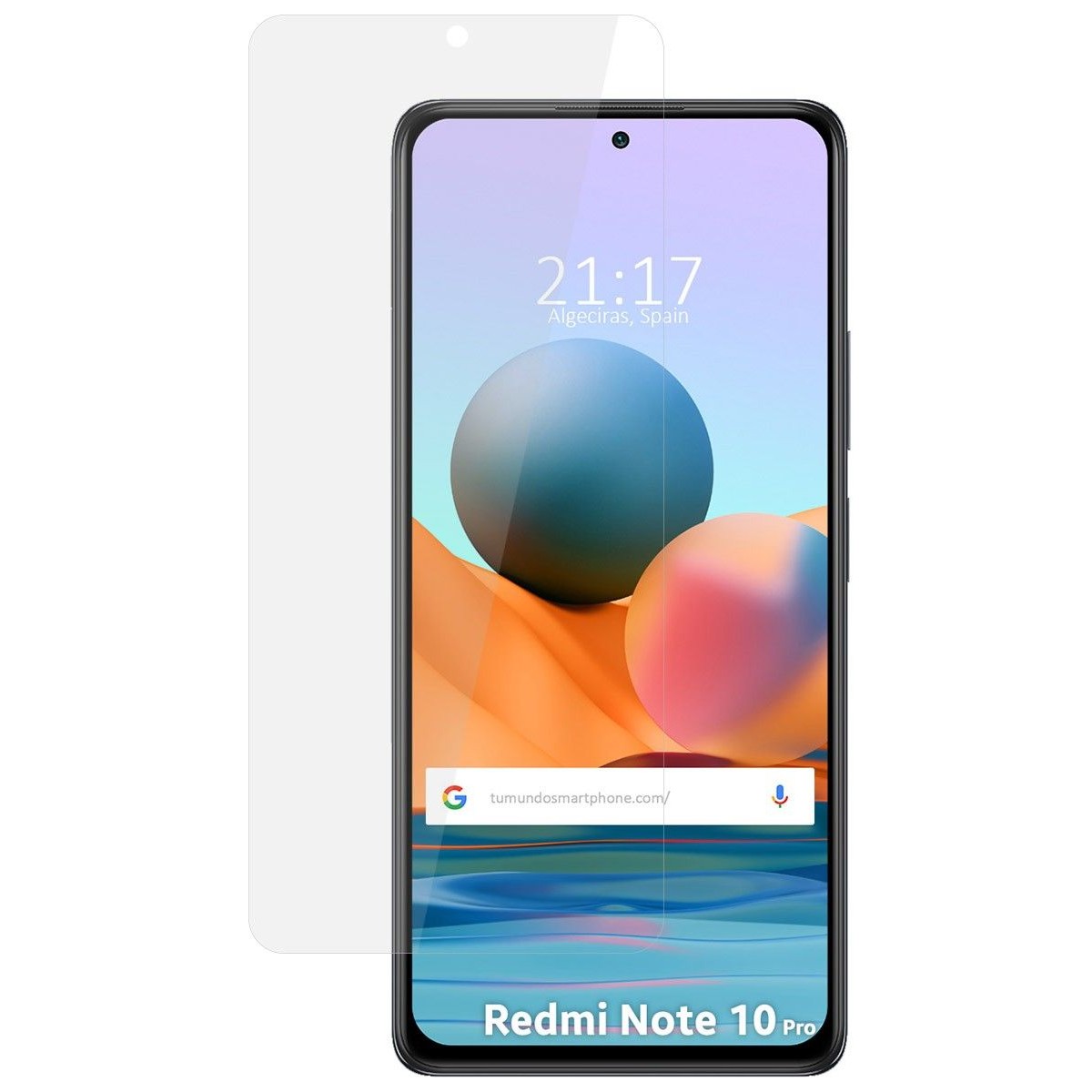 Protector Pantalla Hidrogel Flexible para Xiaomi Redmi Note 10 Pro