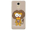 Funda Gel Tpu para Huawei Y7 Diseño Leon Dibujos