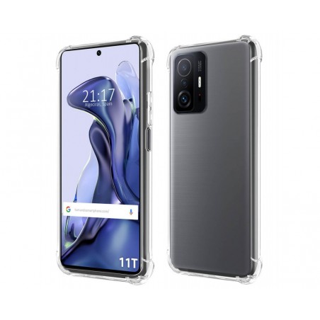 Funda Silicona Antigolpes Transparente para Xiaomi 11T 5G / 11T Pro 5G