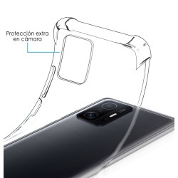 Funda Silicona Antigolpes Transparente para Xiaomi 11T 5G / 11T Pro 5G 2