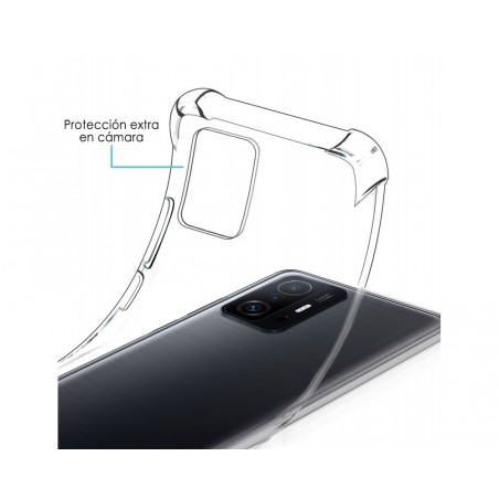Funda Silicona Antigolpes Transparente para Xiaomi 11T 5G / 11T Pro 5G