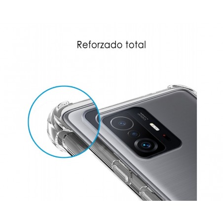 Funda Silicona Antigolpes Transparente para Xiaomi 11T 5G / 11T Pro 5G