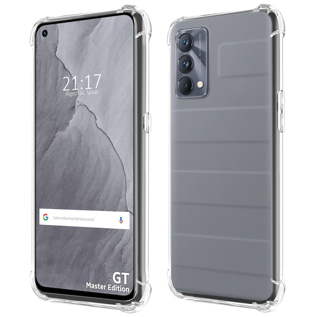 Funda Silicona Antigolpes Transparente para Realme GT Master Edition