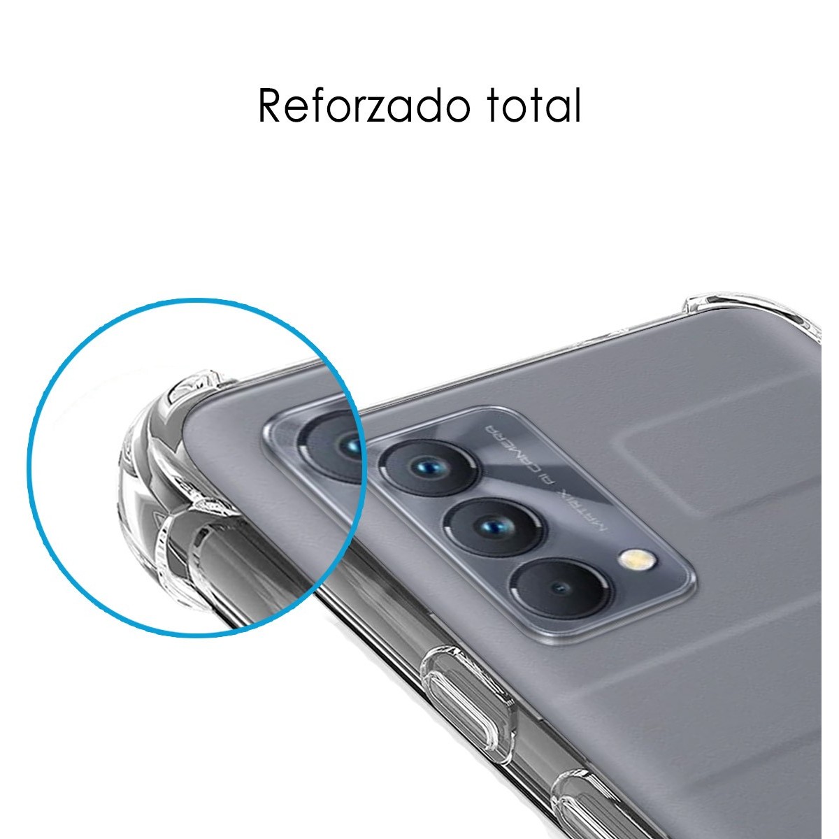 Funda Silicona Antigolpes Transparente para Realme GT Master Edition