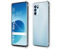 Funda Silicona Antigolpes Transparente para Oppo Reno 6 Pro 5G