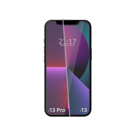 Protector Cristal Templado compatible con iphone 13 / 13 Pro (6.1) Vidrio