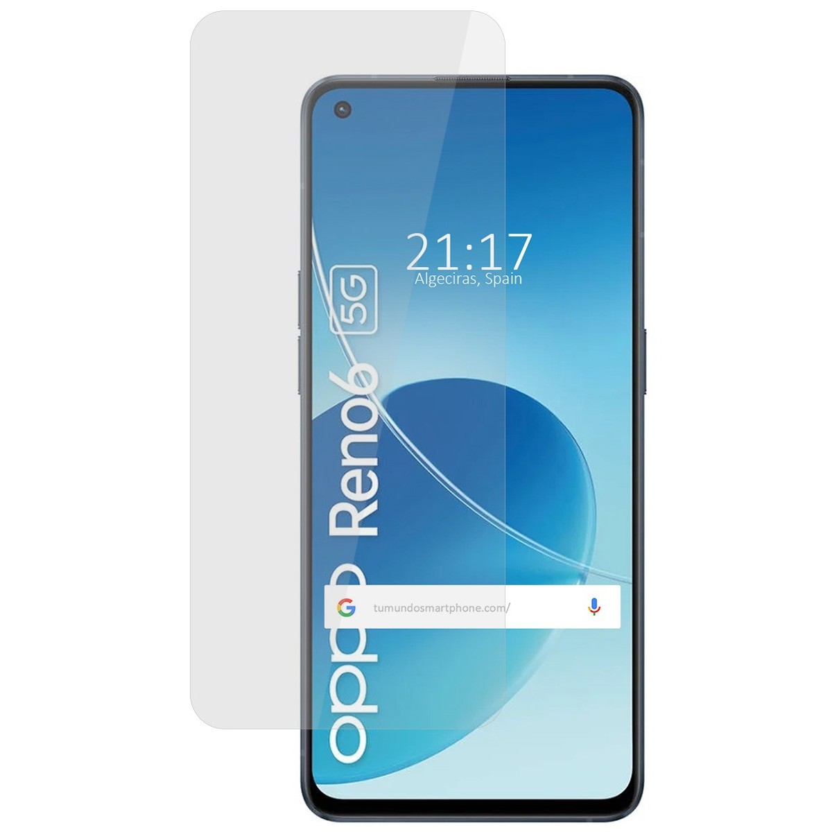 Protector Cristal Templado para Oppo Reno 6 5G Vidrio