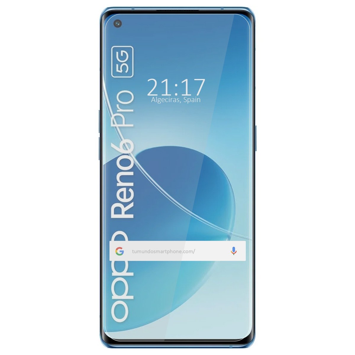 Protector Cristal Templado para Oppo Reno 6 Pro 5G Vidrio