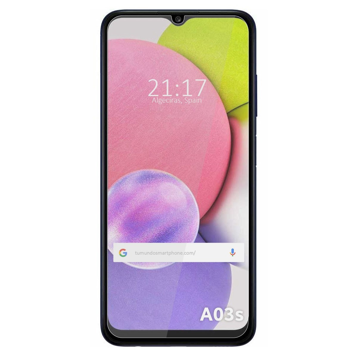 Protector Cristal Templado para Samsung Galaxy A03s Vidrio