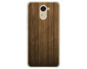 Funda Gel Tpu para Huawei Y7 Diseño Madera Dibujos