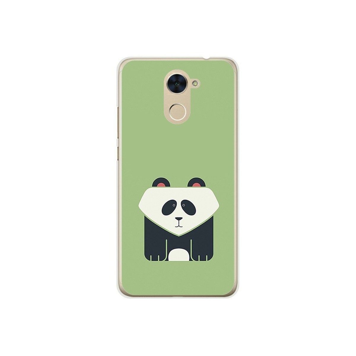Funda Gel Tpu para Huawei Y7 Diseño Panda Dibujos