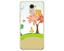 Funda Gel Tpu para Huawei Y7 Diseño Primavera Dibujos