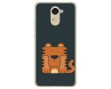 Funda Gel Tpu para Huawei Y7 Diseño Tigre Dibujos