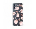 Funda Silicona Antigolpes para Oppo Reno 6 5G diseño Cerdos Dibujos