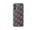 Funda Silicona Antigolpes para Oppo Reno 6 5G diseño Cerezas Dibujos