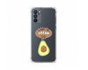 Funda Silicona Antigolpes para Oppo Reno 6 5G diseño Vegan Life Dibujos