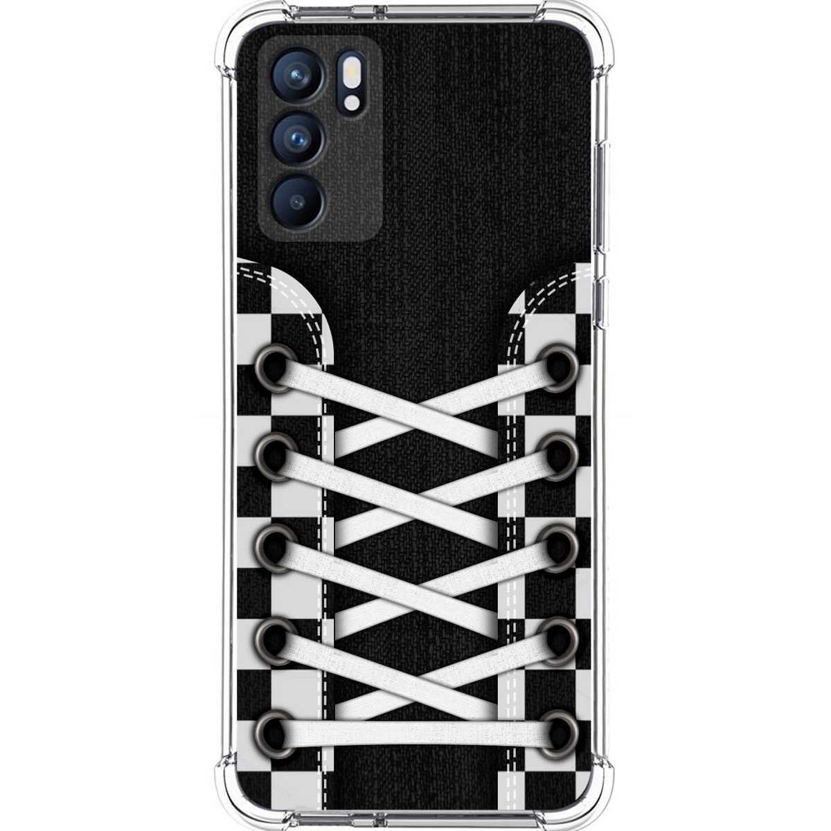 Funda Silicona Antigolpes para Oppo Reno 6 5G diseño Zapatillas 03 Dibujos