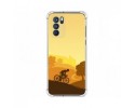 Funda Silicona Antigolpes para Oppo Reno 6 Pro 5G diseño Ciclista Dibujos