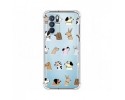 Funda Silicona Antigolpes para Oppo Reno 6 Pro 5G diseño Perros Dibujos