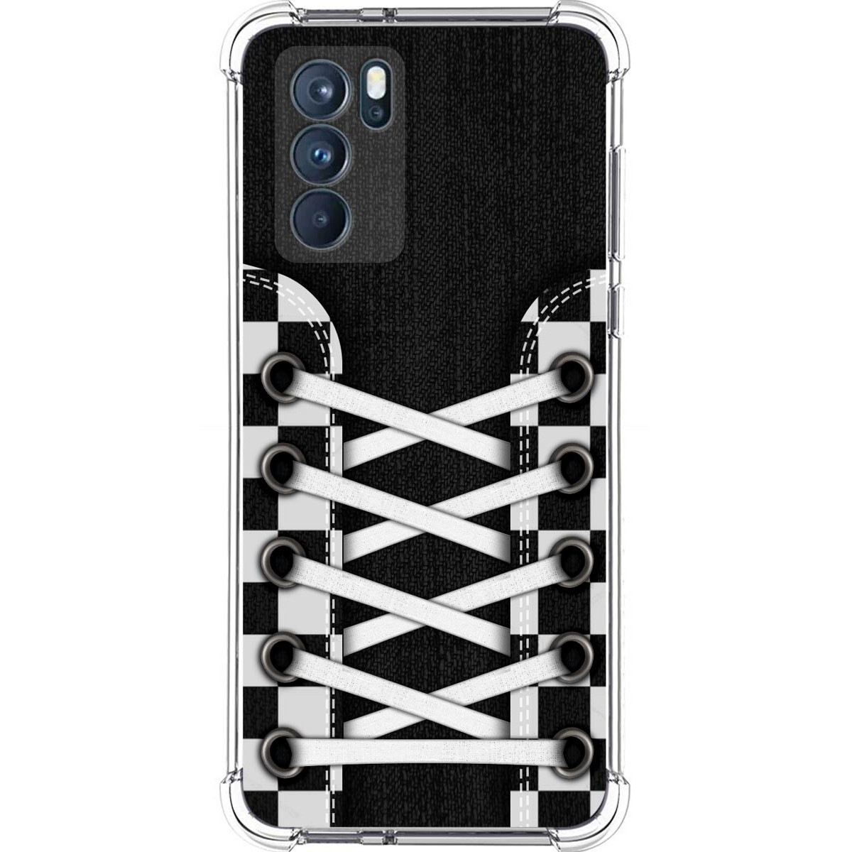Funda Silicona Antigolpes para Oppo Reno 6 Pro 5G diseño Zapatillas 03 Dibujos