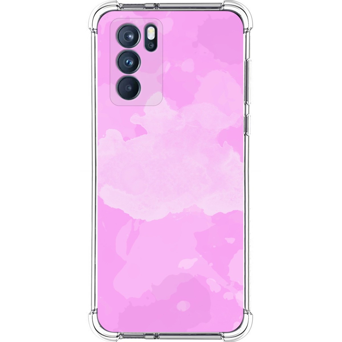 Funda Silicona Antigolpes para Oppo Reno 6 Pro 5G diseño Acuarela 04 Dibujos