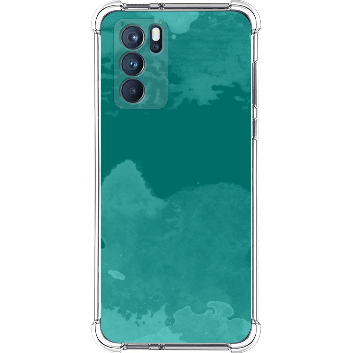 Funda Silicona Antigolpes para Oppo Reno 6 Pro 5G diseño Acuarela 06 Dibujos