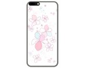 Funda Gel Tpu para Leagoo M7 Diseño Flores Minimal Dibujos