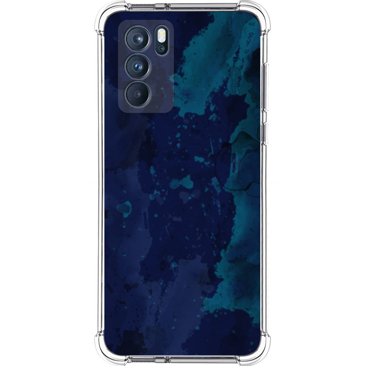 Funda Silicona Antigolpes para Oppo Reno 6 Pro 5G diseño Acuarela 13 Dibujos