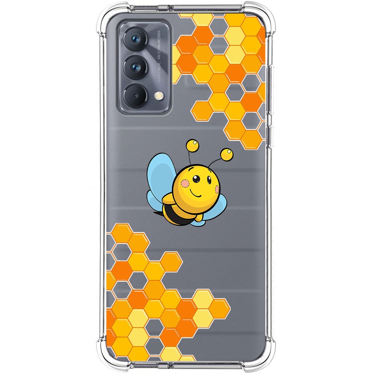 Funda Silicona Antigolpes para Realme GT Master Edition diseño Abeja Dibujos
