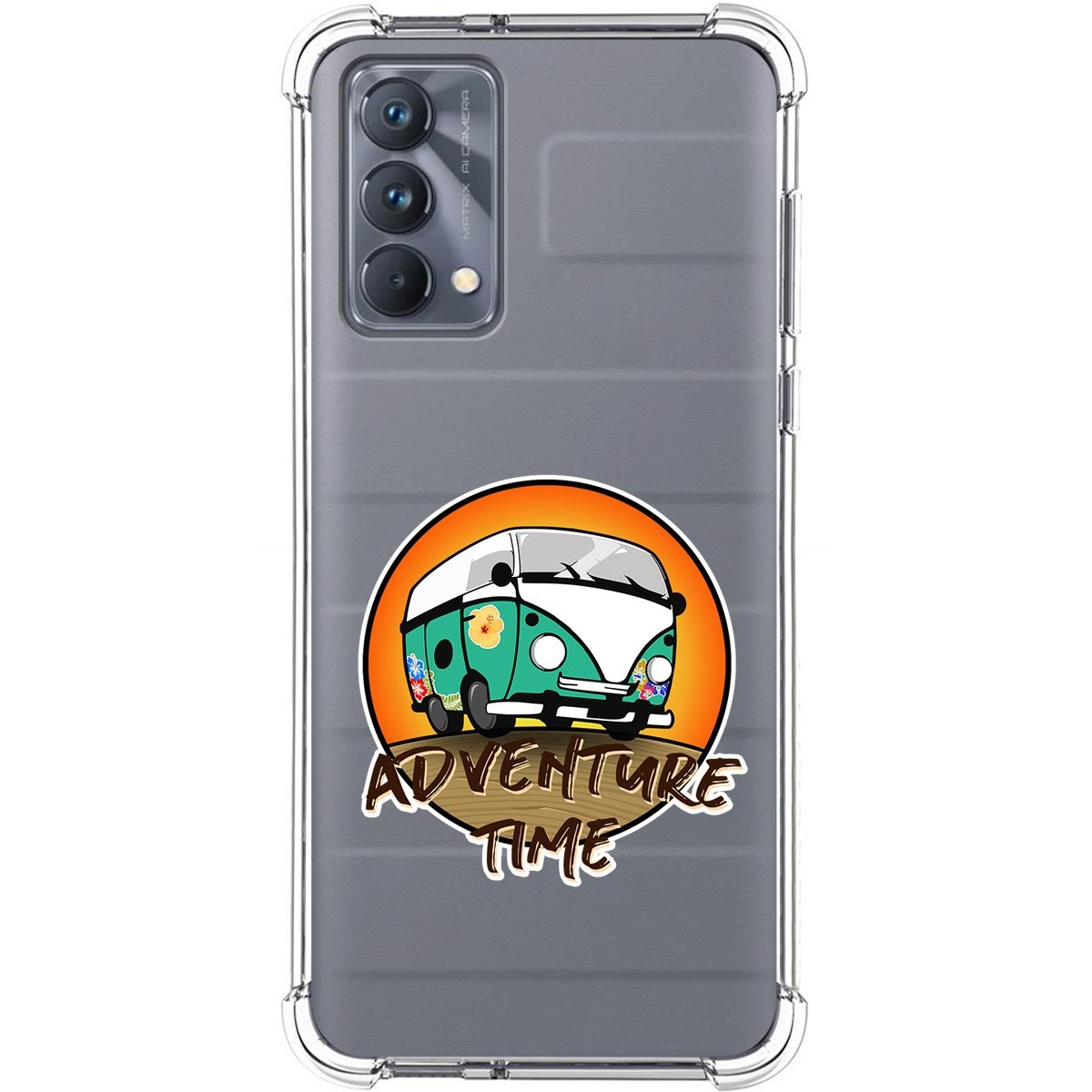 Funda Silicona Antigolpes para Realme GT Master Edition diseño Adventure Time Dibujos