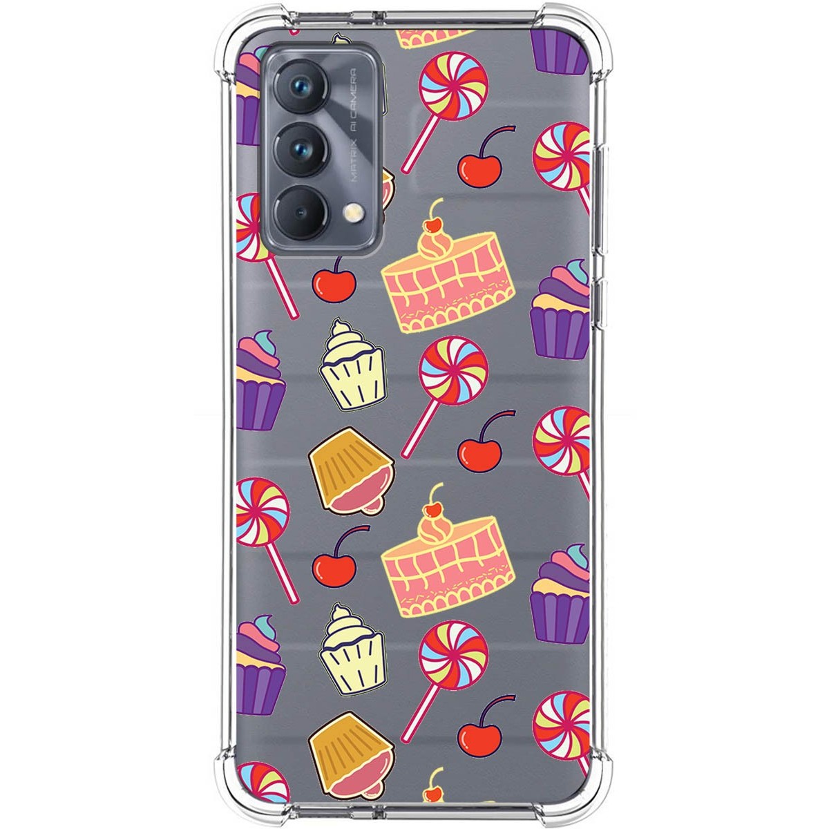 Funda Silicona Antigolpes para Realme GT Master Edition diseño Dulces 01 Dibujos