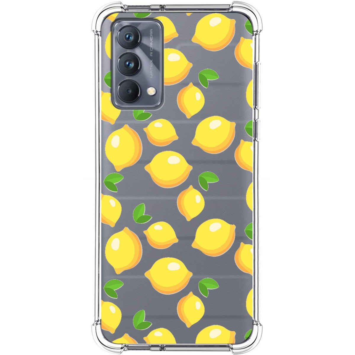 Funda Silicona Antigolpes para Realme GT Master Edition diseño Limones Dibujos