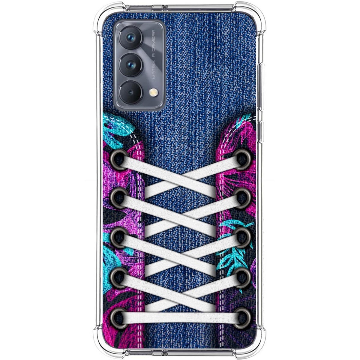 Funda Silicona Antigolpes para Realme GT Master Edition diseño Zapatillas 06 Dibujos