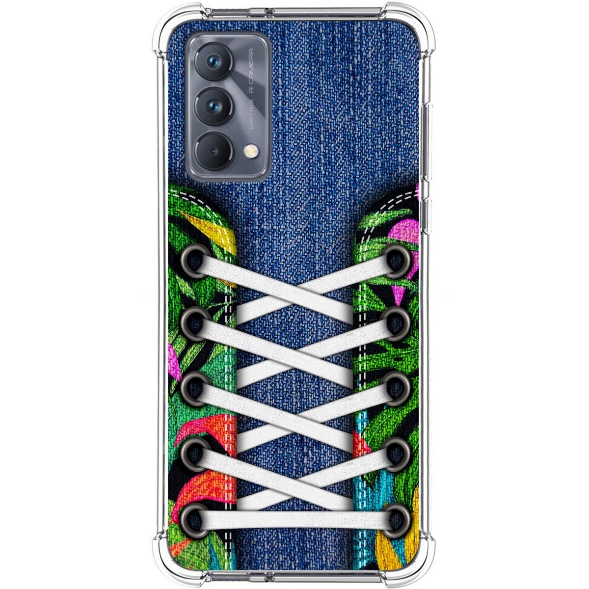 Funda Silicona Antigolpes para Realme GT Master Edition diseño Zapatillas 13 Dibujos