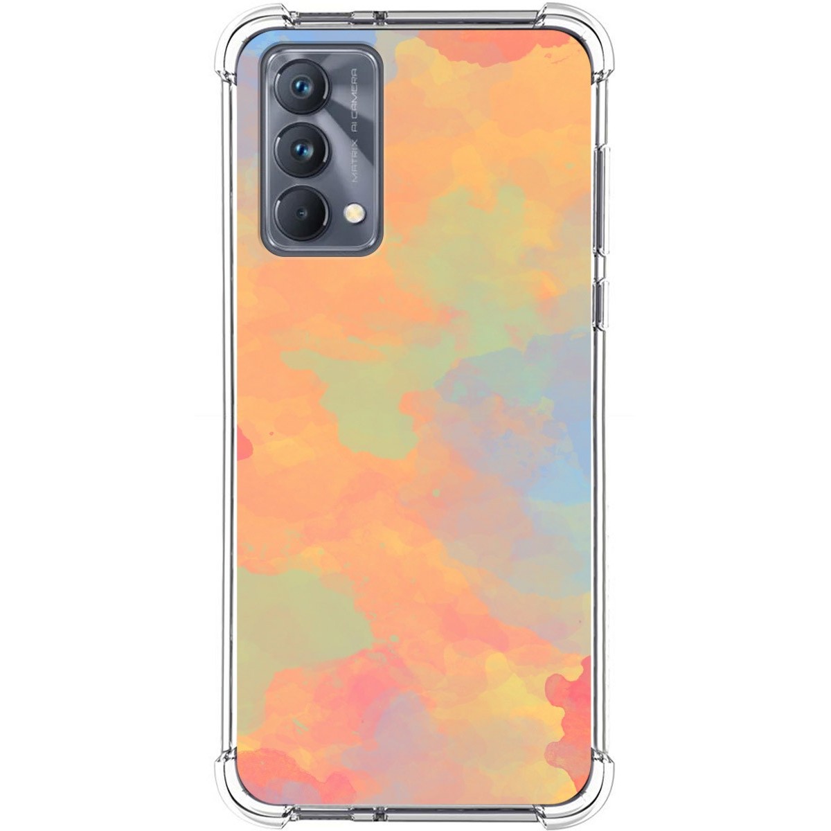 Funda Silicona Antigolpes para Realme GT Master Edition diseño Acuarela 08 Dibujos