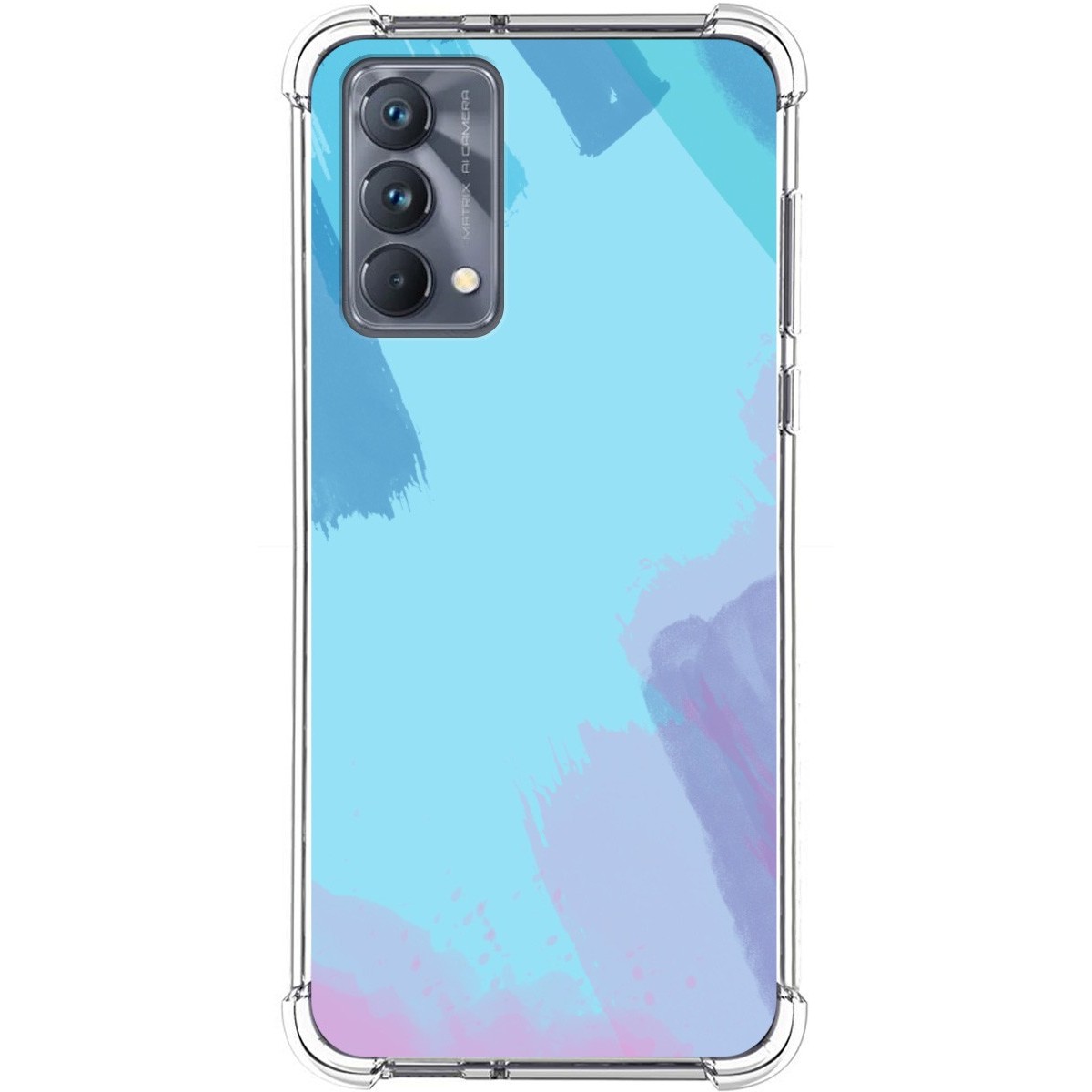 Funda Silicona Antigolpes para Realme GT Master Edition diseño Acuarela 10 Dibujos